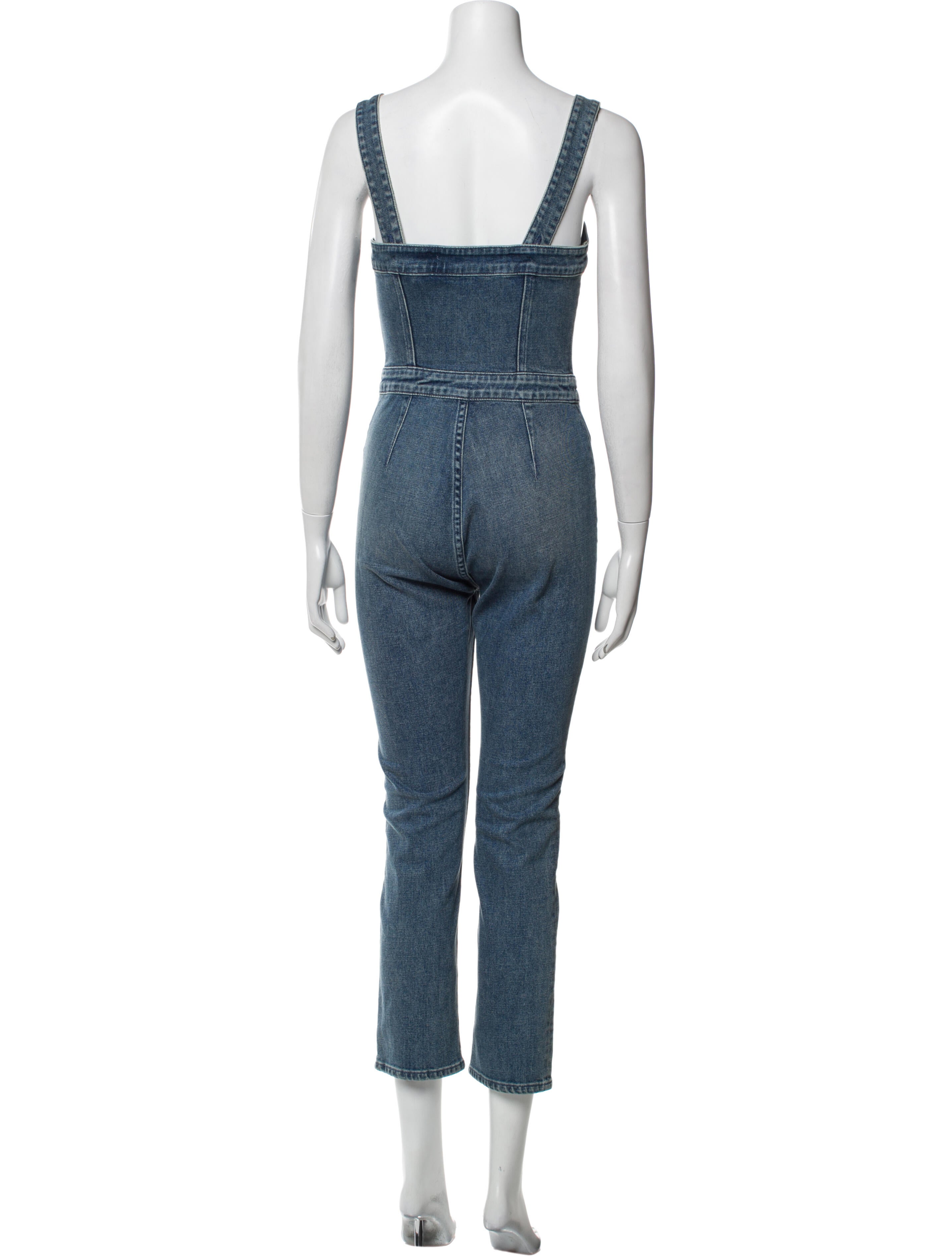 GRLFRND Square Neckline Jumpsuit w/ Tags
