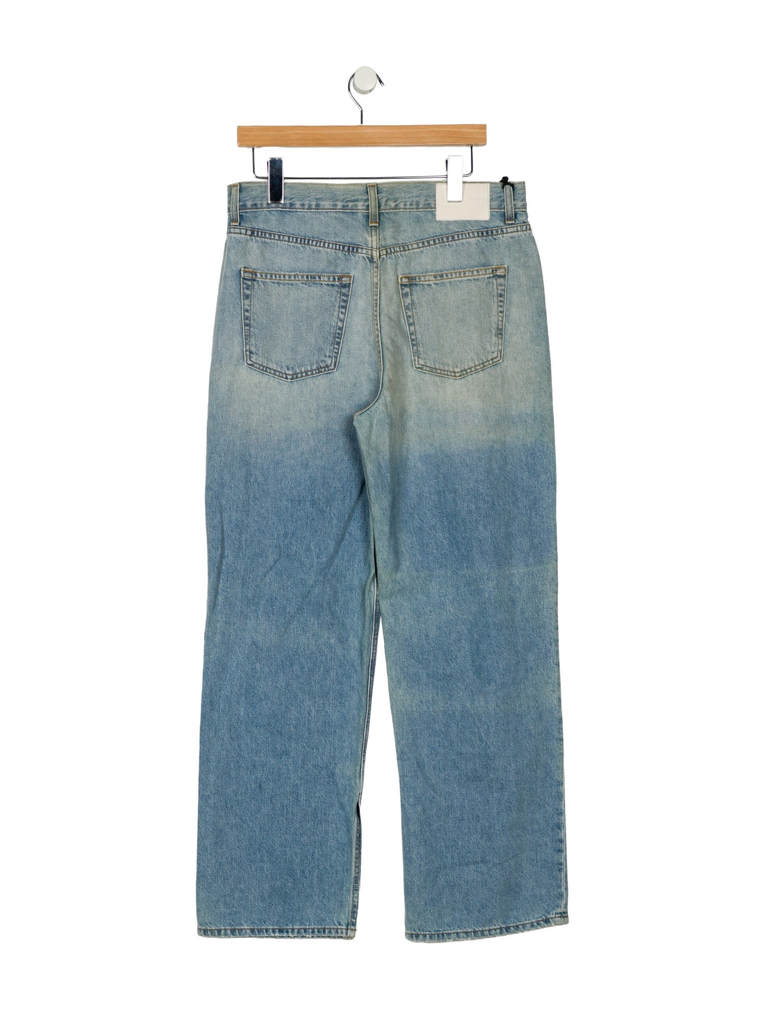 GRLFRND High-Rise Wide Leg Jeans