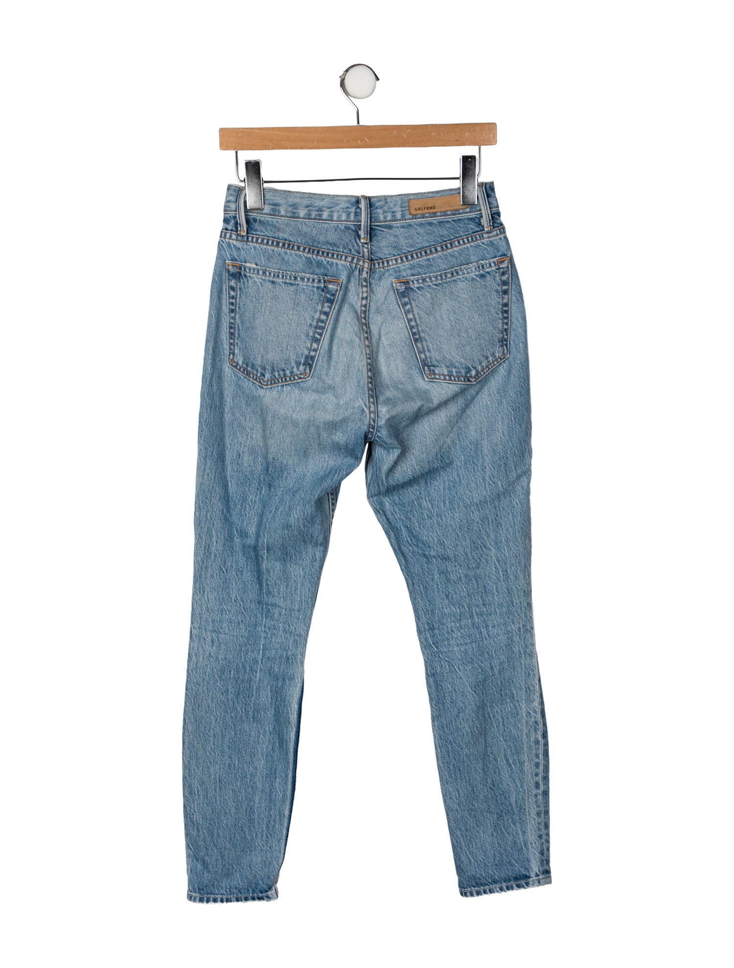 GRLFRND Mid-Rise Skinny Leg Jeans