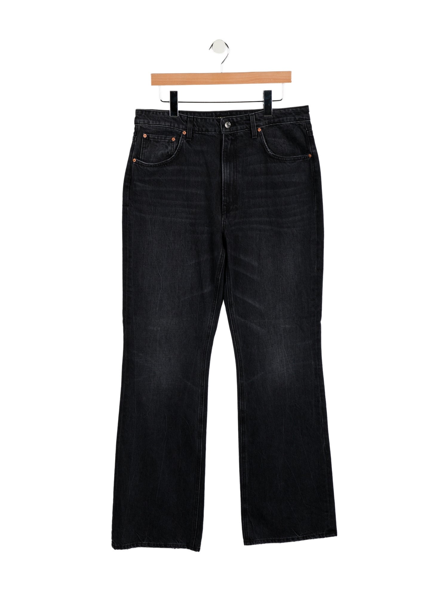 GRLFRND High-Rise Wide Leg Jeans