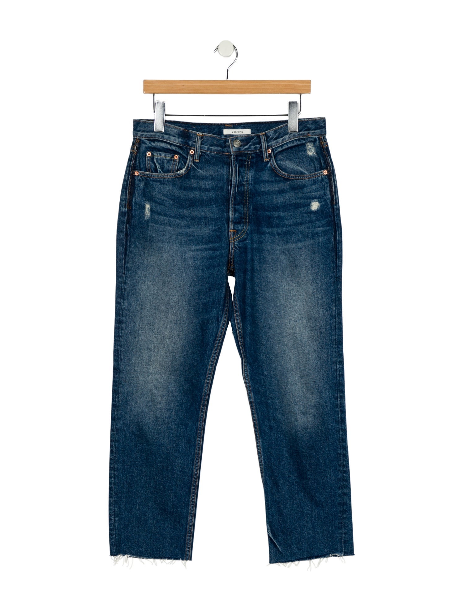 GRLFRND High-Rise Wide Leg Jeans