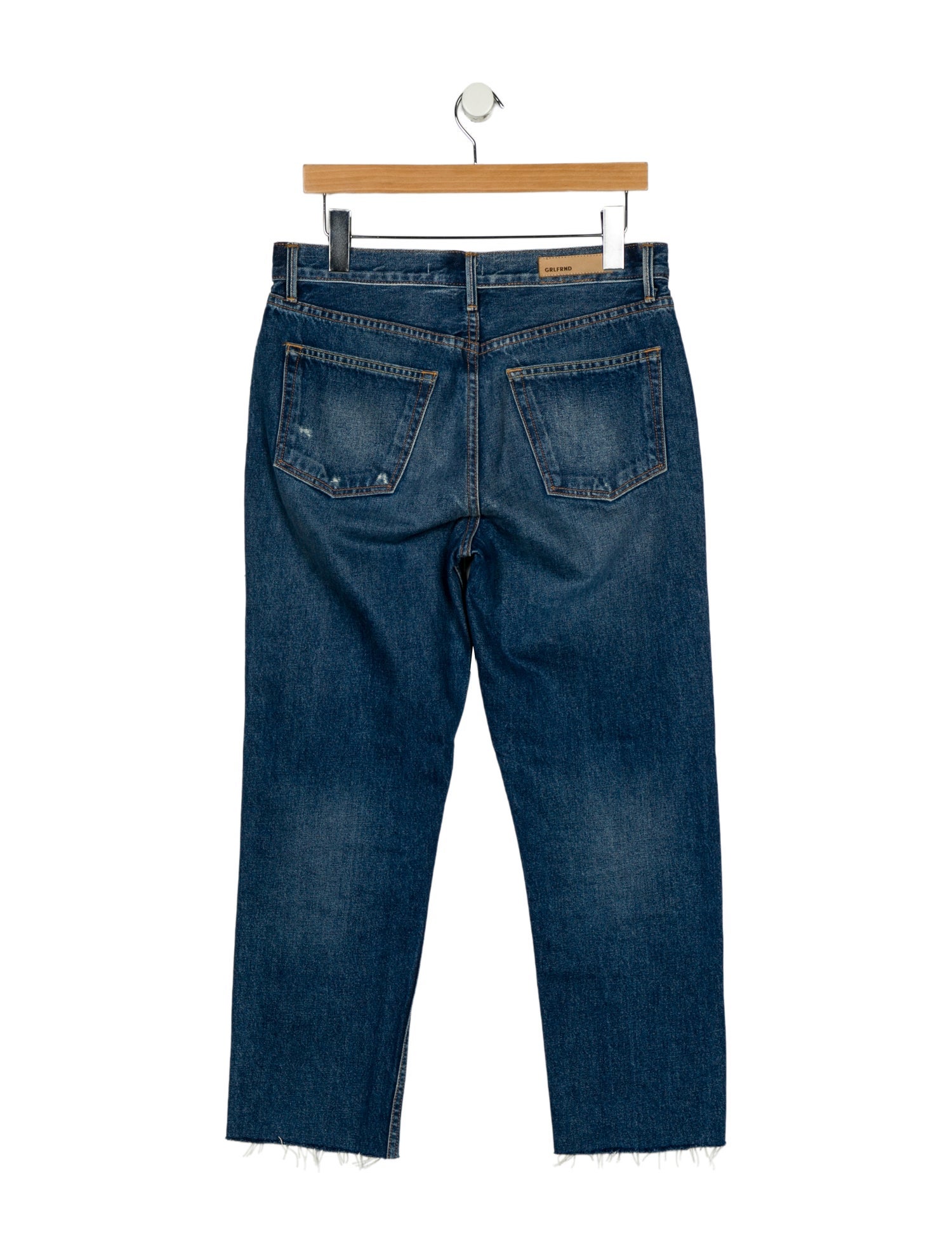 GRLFRND High-Rise Wide Leg Jeans