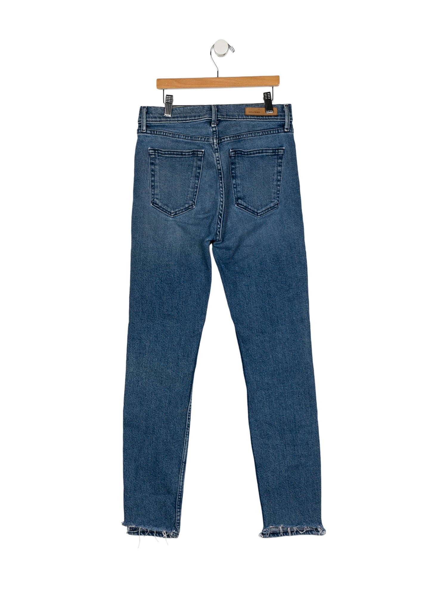 GRLFRND Mid-Rise Skinny Leg Jeans