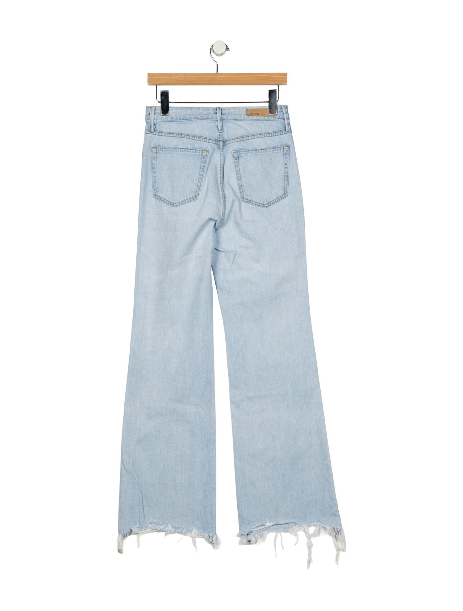 GRLFRND High-Rise Wide Leg Jeans