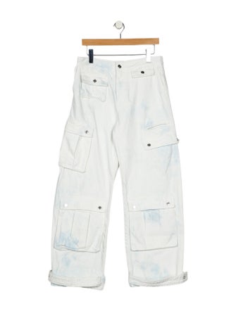 GRLFRND Mid-Rise Wide Leg Jeans