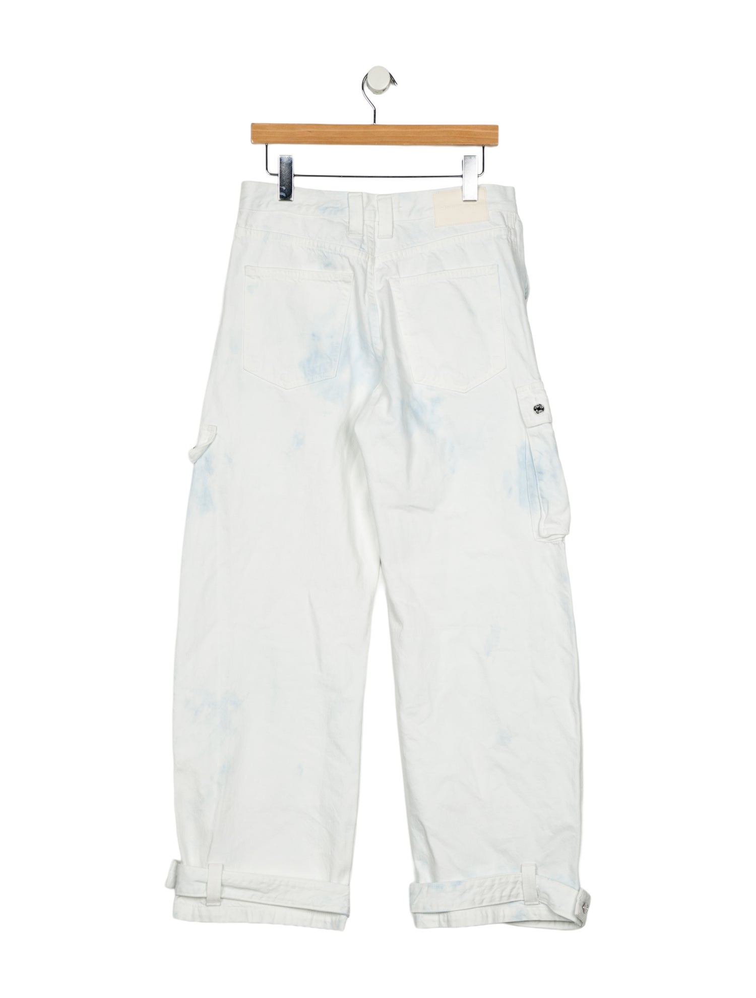 GRLFRND Mid-Rise Wide Leg Jeans