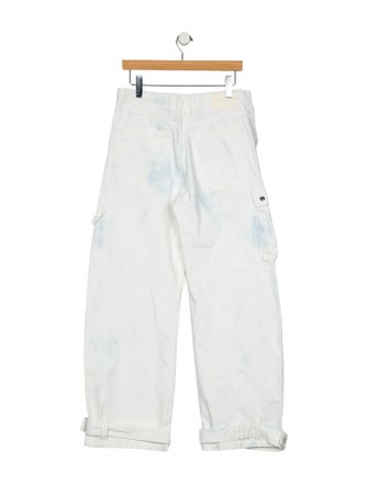 GRLFRND Mid-Rise Wide Leg Jeans