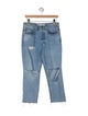GRLFRND High-Rise Straight Leg Jeans