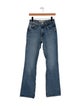 GRLFRND Mid-Rise Straight Leg Jeans