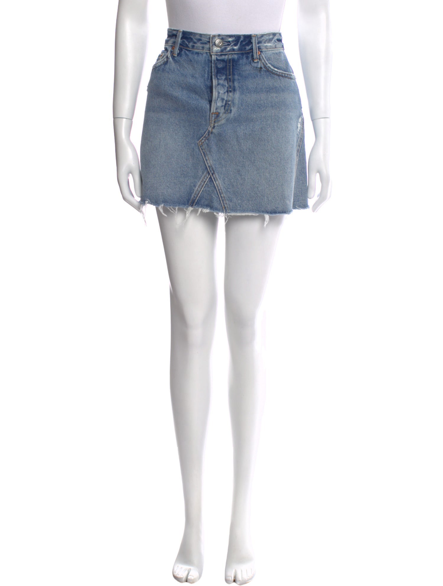 GRLFRND Distressed Accents Mini Skirt w/ Tags