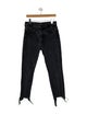 GRLFRND High-Rise Straight Leg Jeans