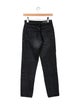 GRLFRND Mid-Rise Straight Leg Jeans