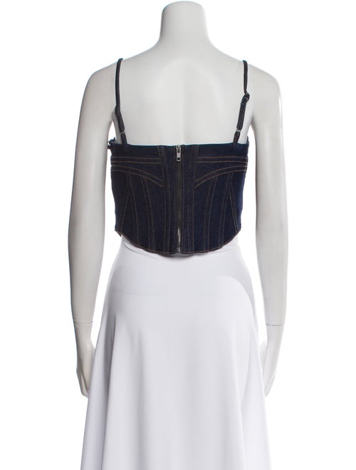 GRLFRND Square Neckline Sleeveless Crop Top