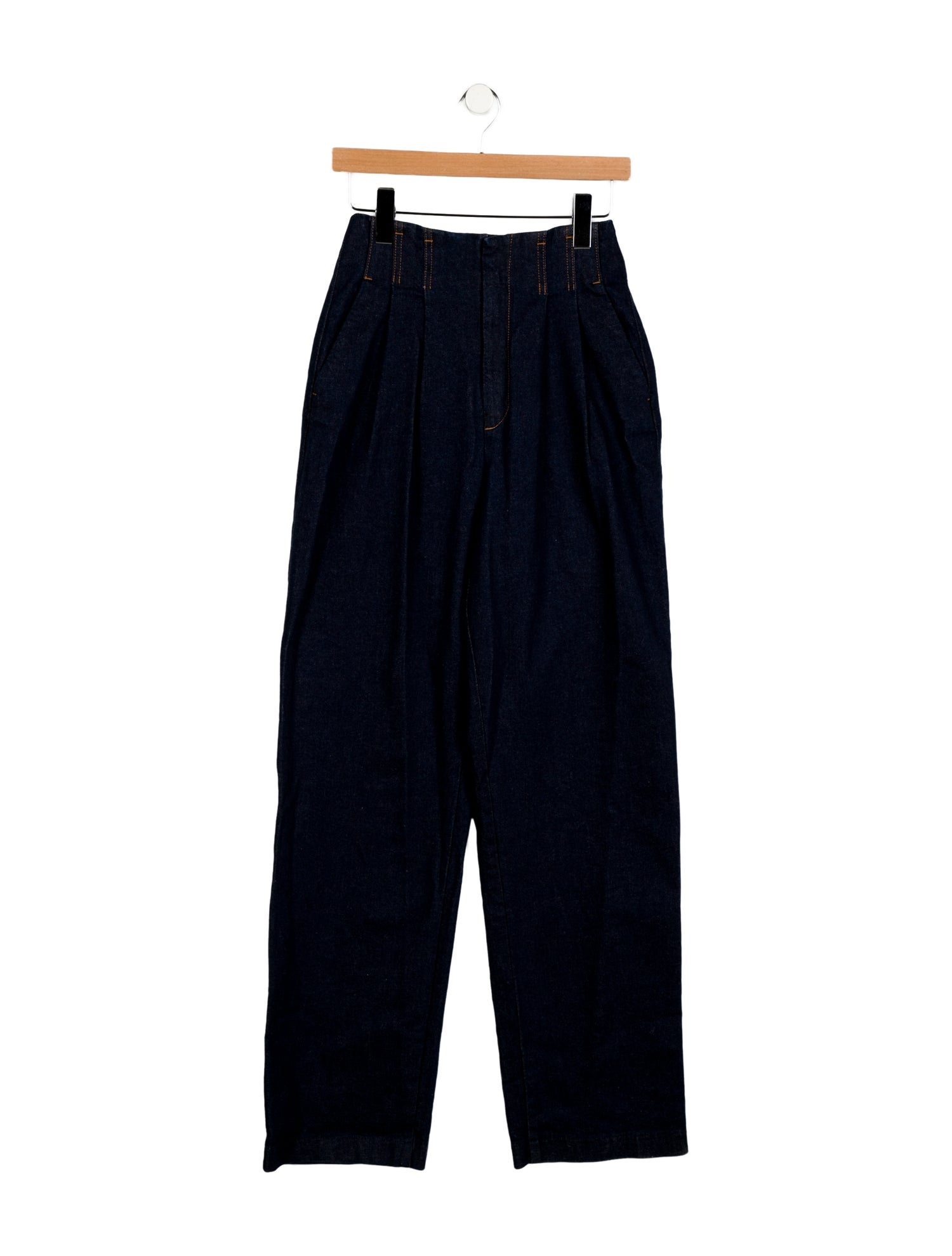 GRLFRND High-Rise Wide Leg Jeans