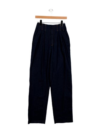 GRLFRND High-Rise Wide Leg Jeans