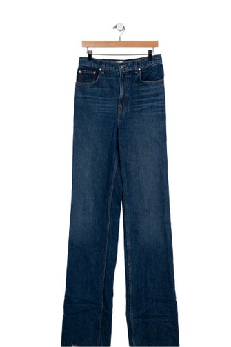 GRLFRND High-Rise Wide Leg Jeans