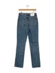 GRLFRND High-Rise Straight Leg Jeans