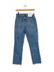 GRLFRND Mid-Rise Straight Leg Jeans