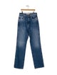 GRLFRND High-Rise Straight Leg Jeans