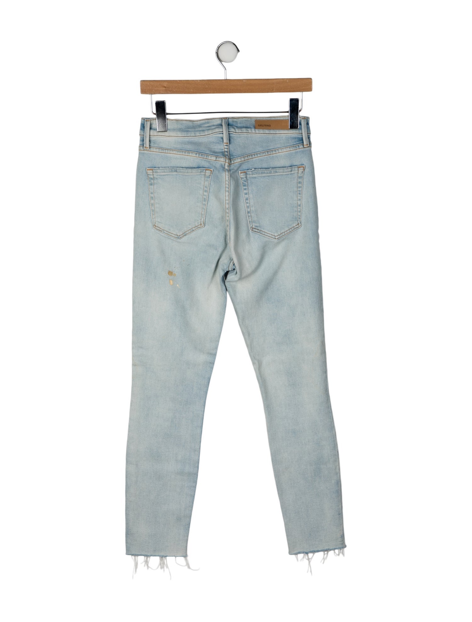 GRLFRND Mid-Rise Skinny Leg Jeans