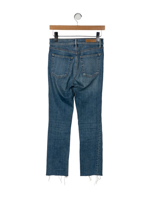 GRLFRND Mid-Rise Straight Leg Jeans