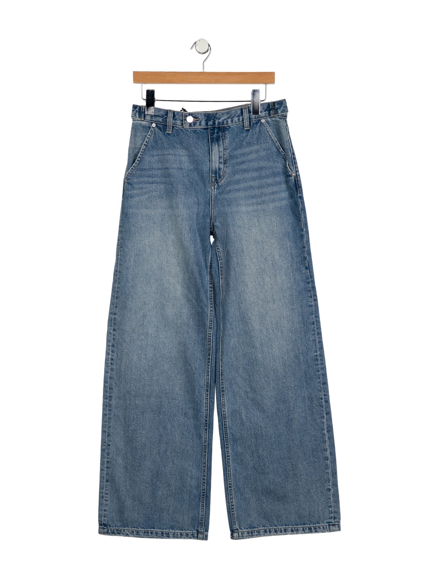 GRLFRND High-Rise Wide Leg Jeans w/ Tags