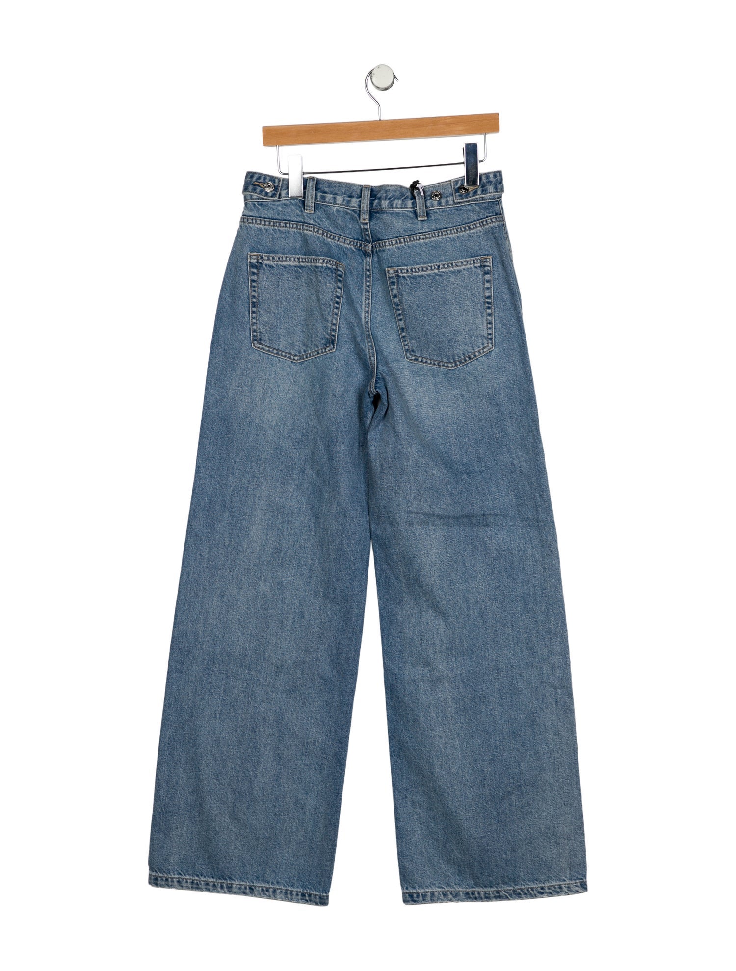 GRLFRND High-Rise Wide Leg Jeans w/ Tags