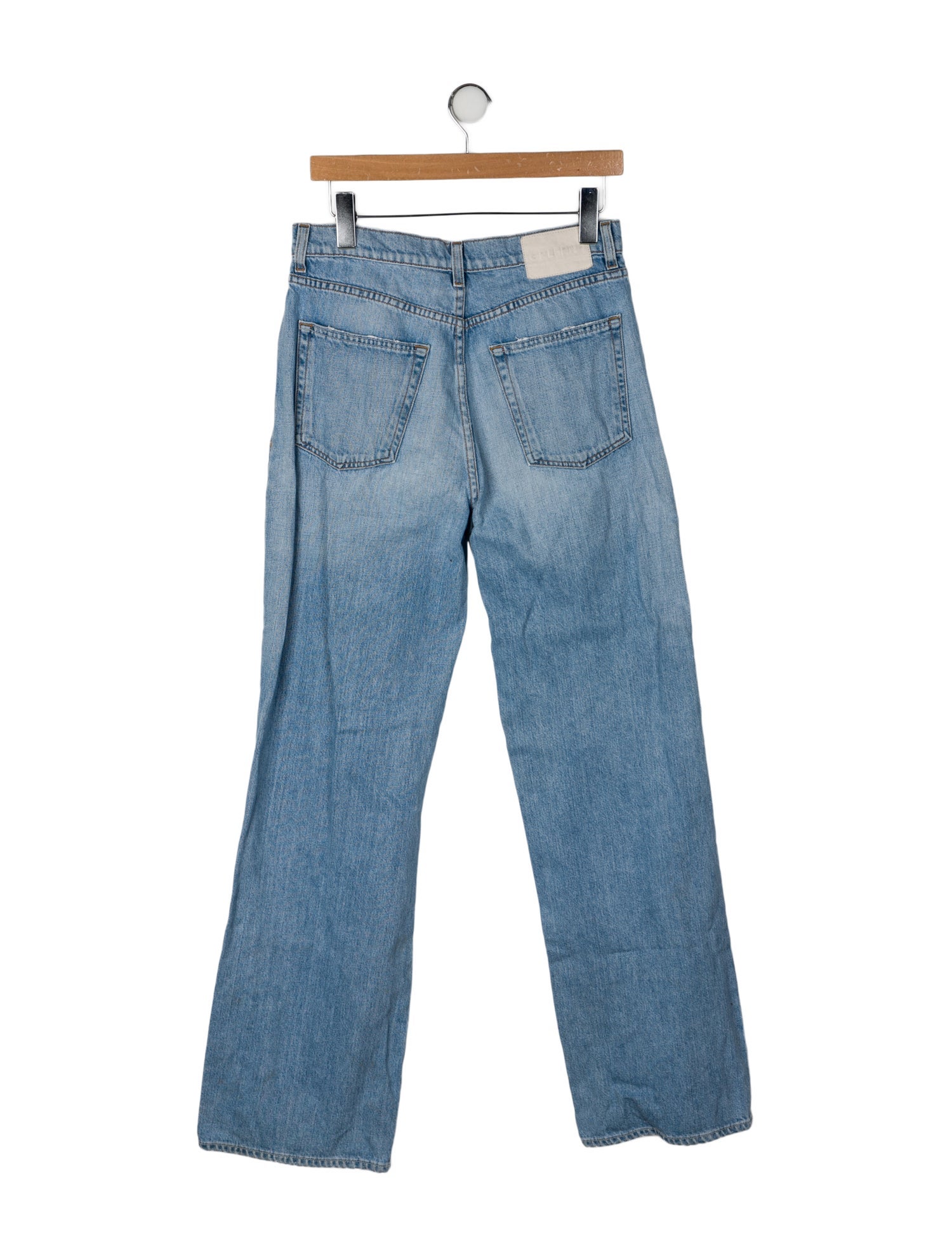 GRLFRND High-Rise Wide Leg Jeans