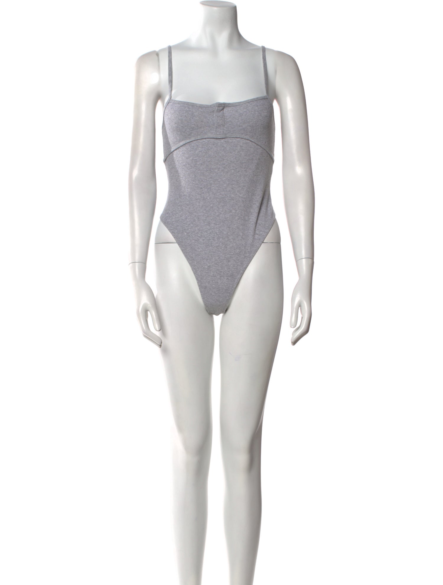 GRLFRND Square Neckline Sleeveless Bodysuit