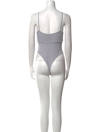 GRLFRND Square Neckline Sleeveless Bodysuit