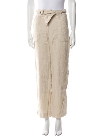 GRLFRND Linen Wide Leg Pants
