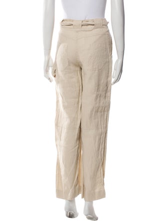 GRLFRND Linen Wide Leg Pants
