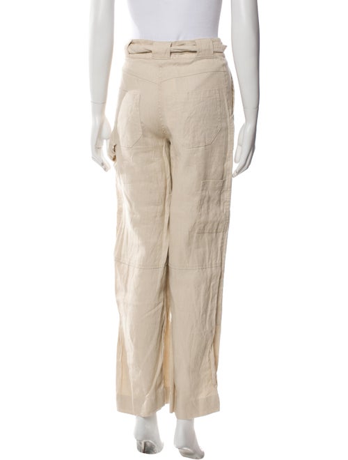 GRLFRND Linen Wide Leg Pants