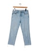 GRLFRND Mid-Rise Straight Leg Jeans