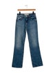 GRLFRND Mid-Rise Wide Leg Jeans