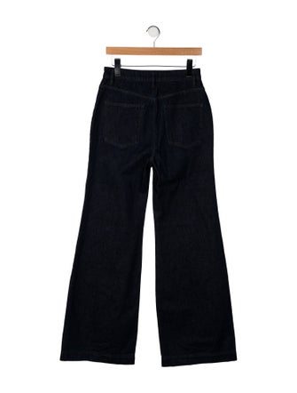 GRLFRND High-Rise Wide Leg Jeans