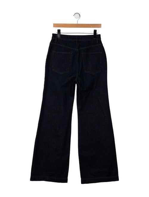 GRLFRND High-Rise Wide Leg Jeans