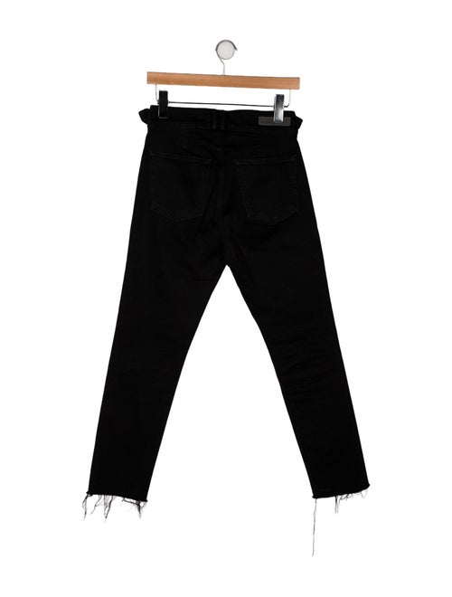 GRLFRND High-Rise Straight Leg Jeans