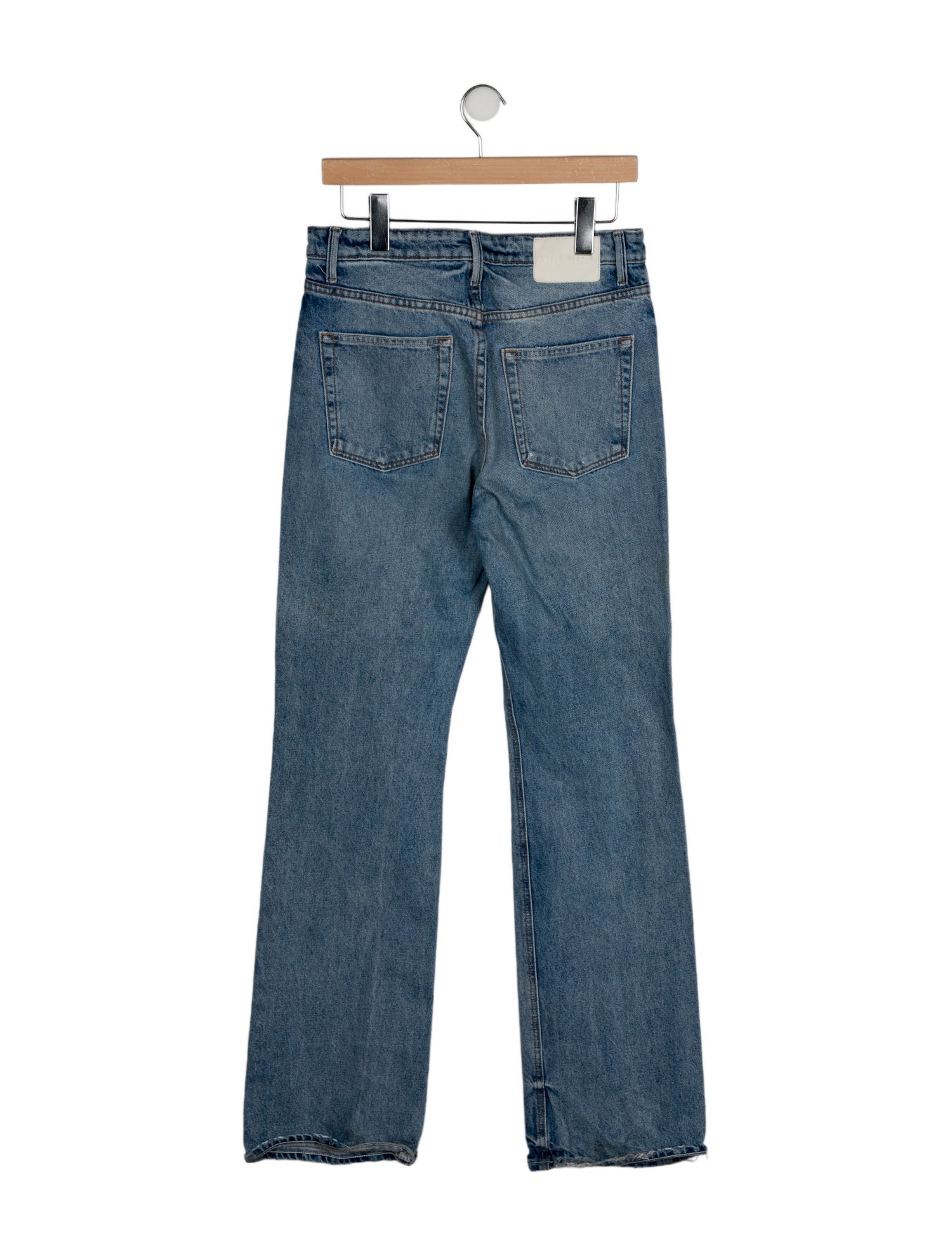 GRLFRND High-Rise Wide Leg Jeans