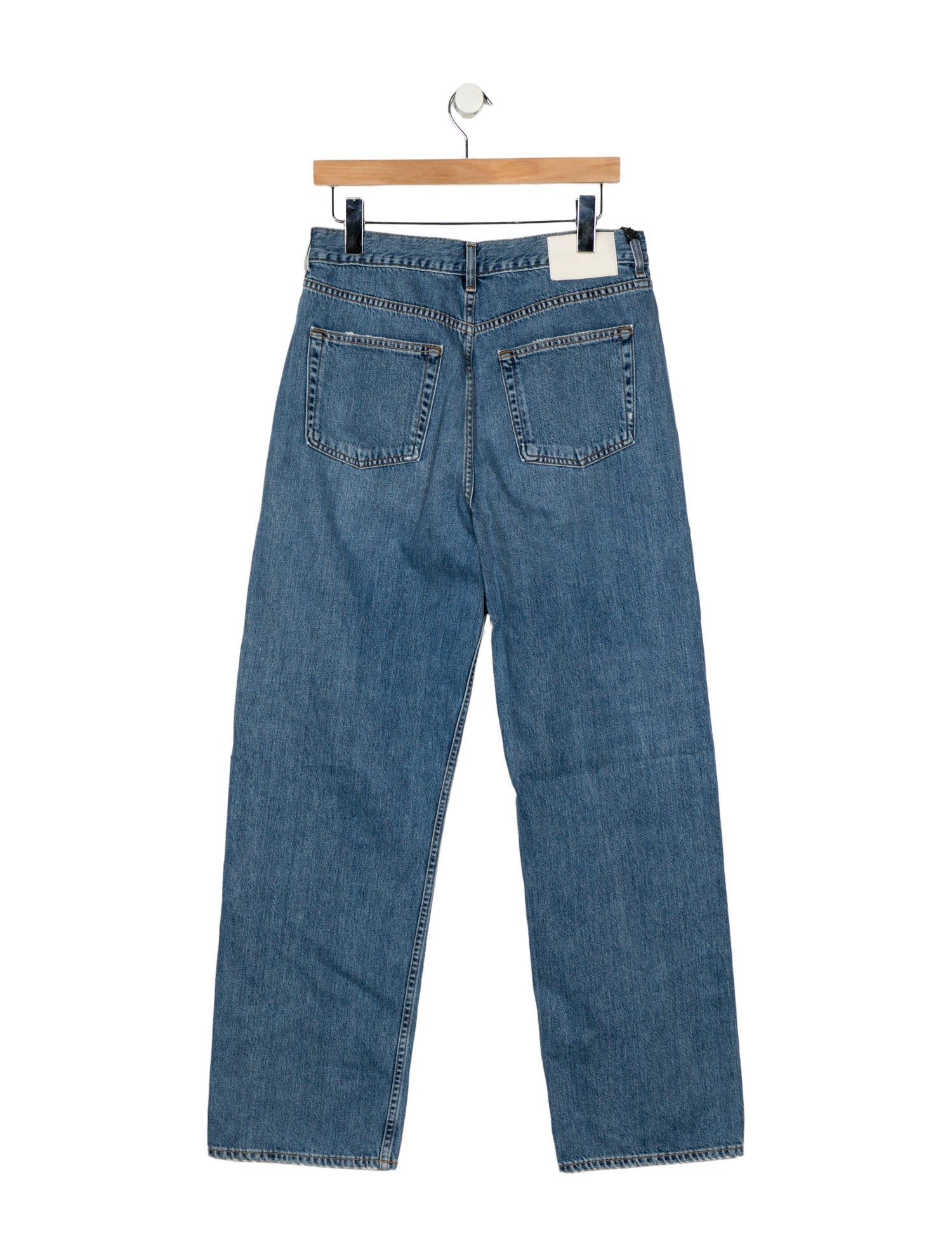 GRLFRND High-Rise Wide Leg Jeans