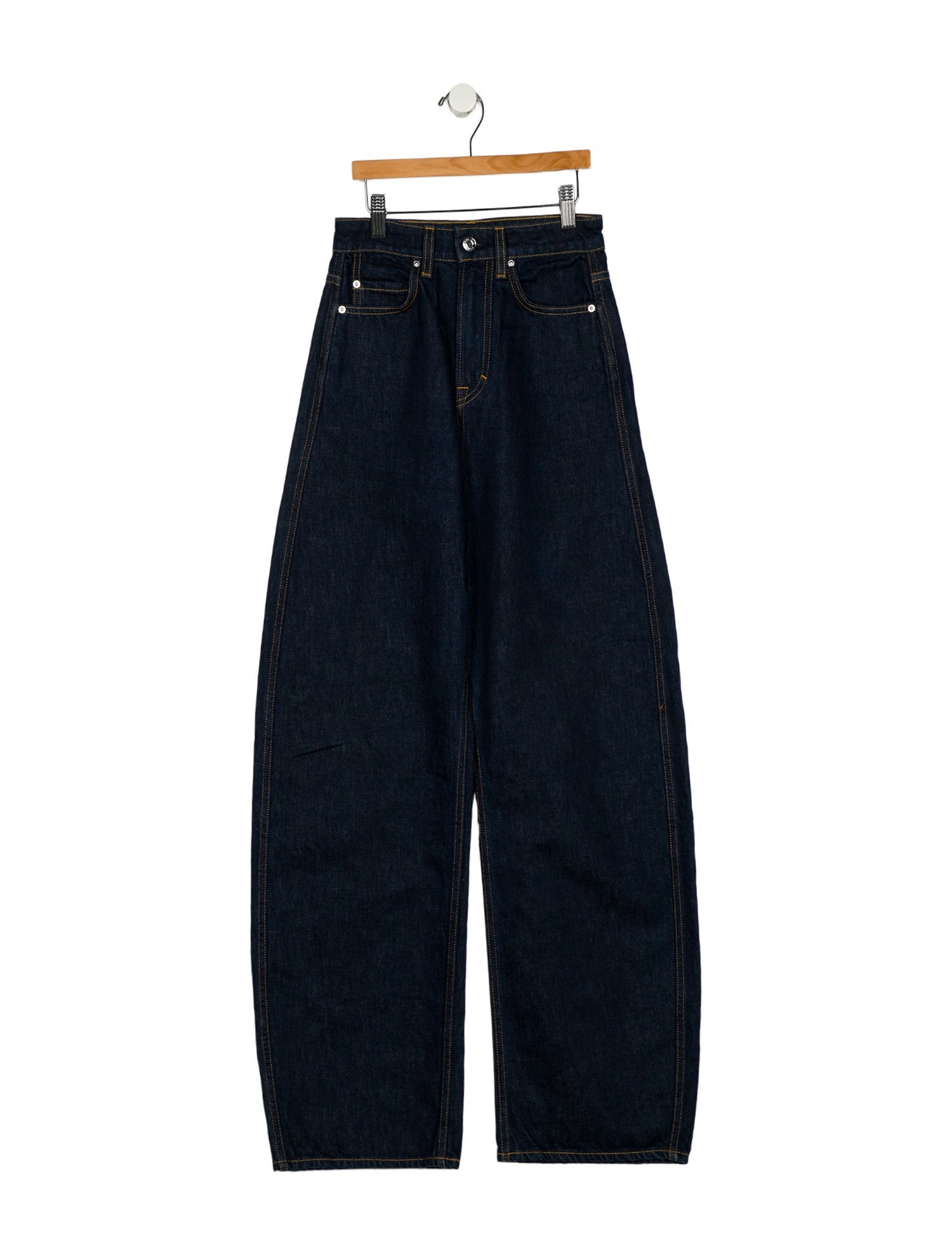 GRLFRND High-Rise Wide Leg Jeans