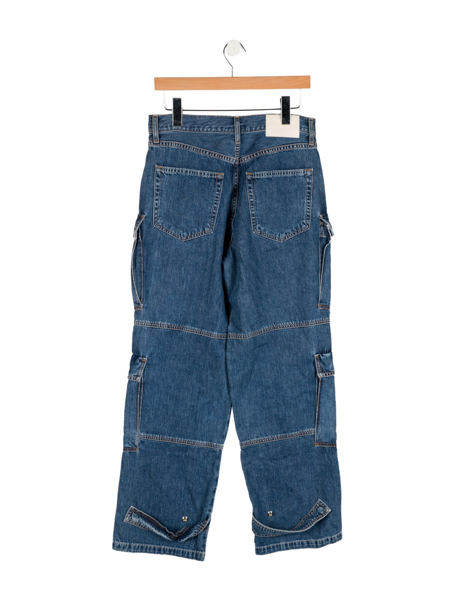 GRLFRND High-Rise Wide Leg Jeans