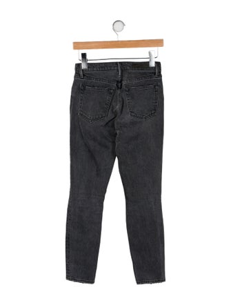 GRLFRND Mid-Rise Skinny Leg Jeans