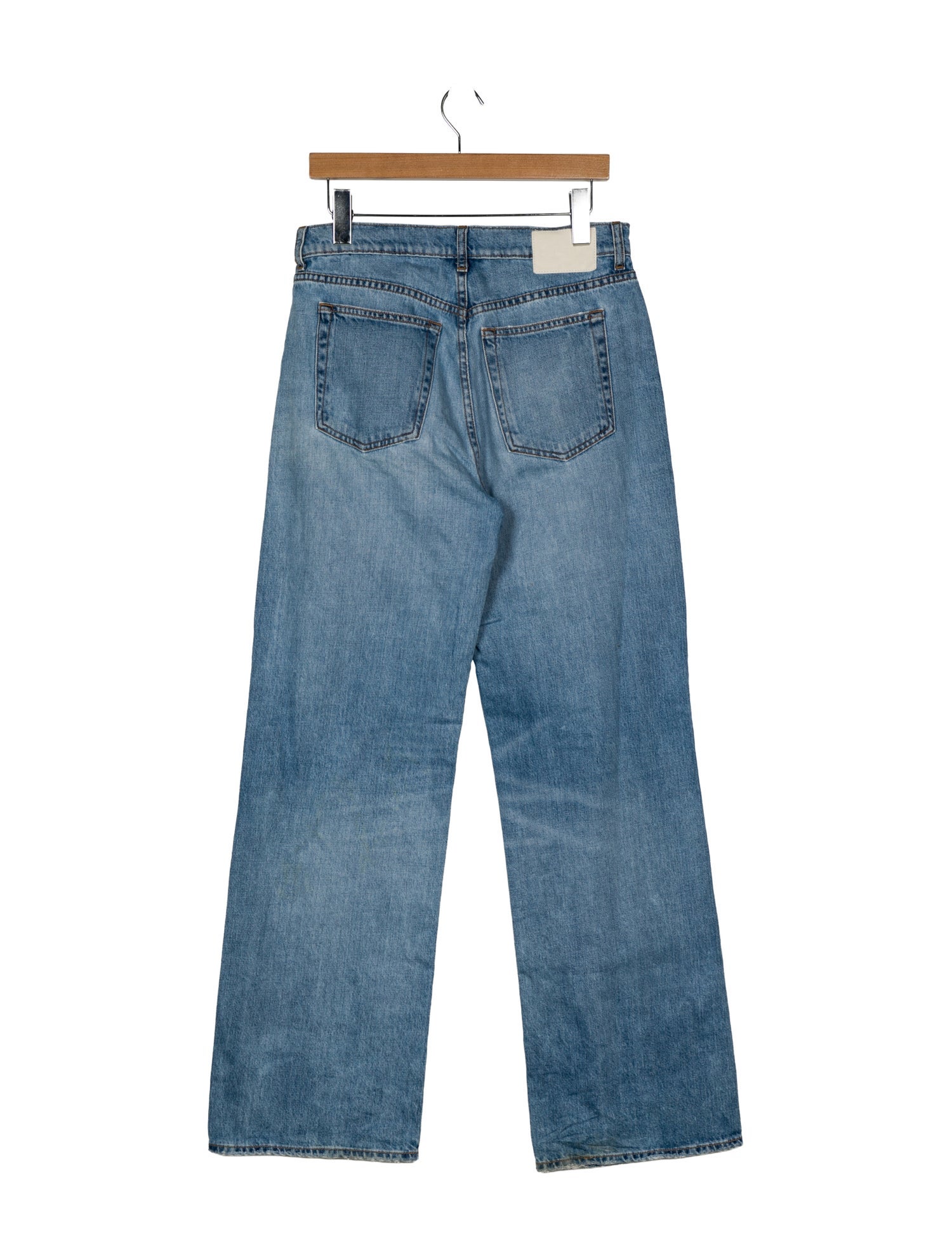 GRLFRND High-Rise Wide Leg Jeans