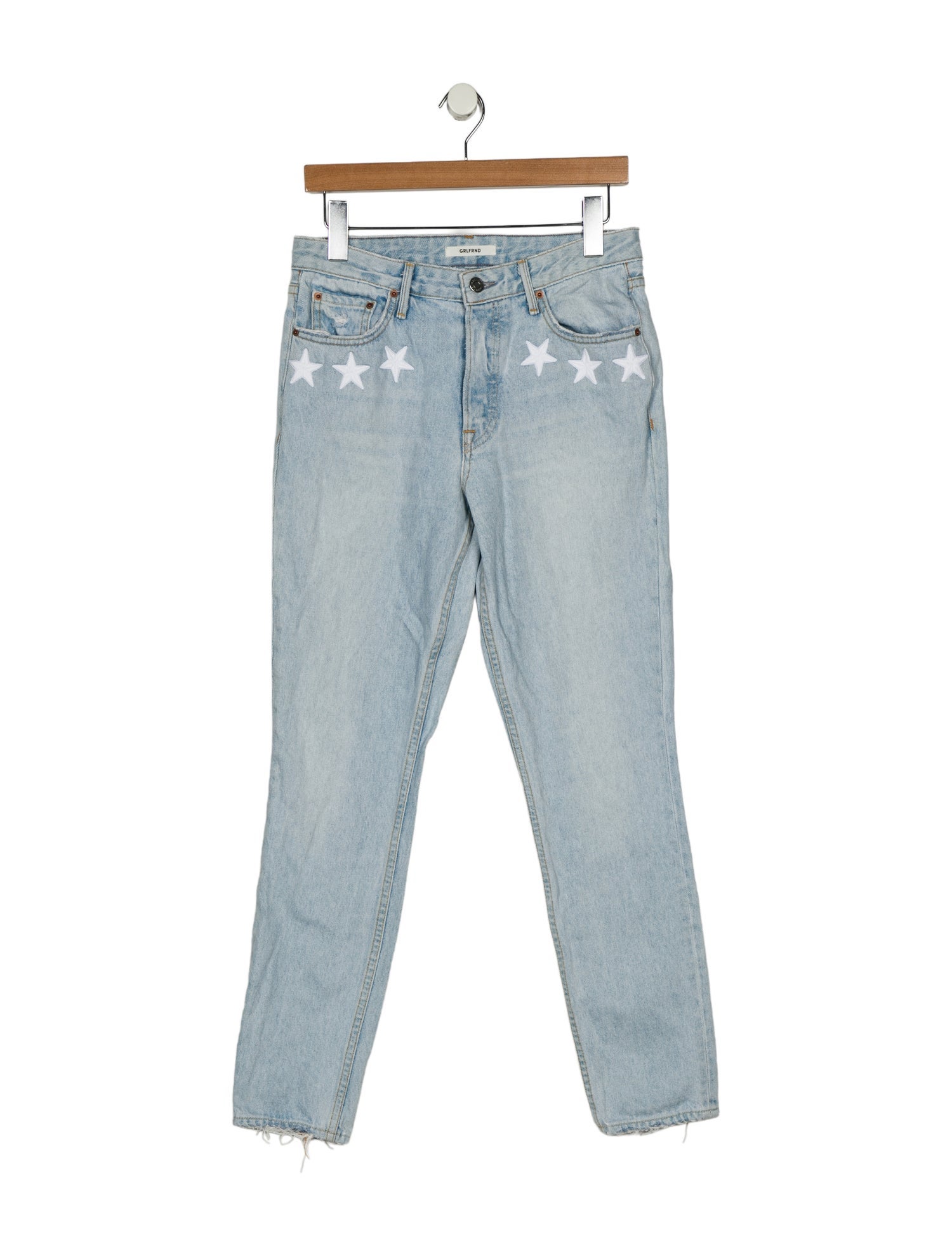 GRLFRND Mid-Rise Skinny Leg Jeans