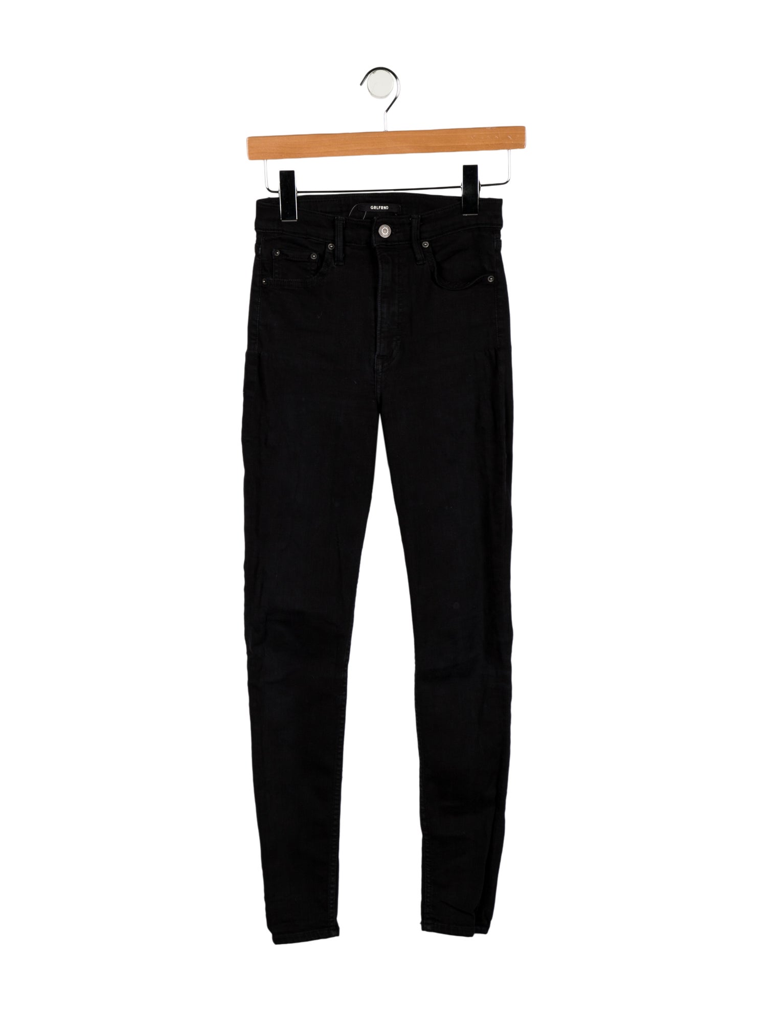 GRLFRND Mid-Rise Skinny Leg Jeans