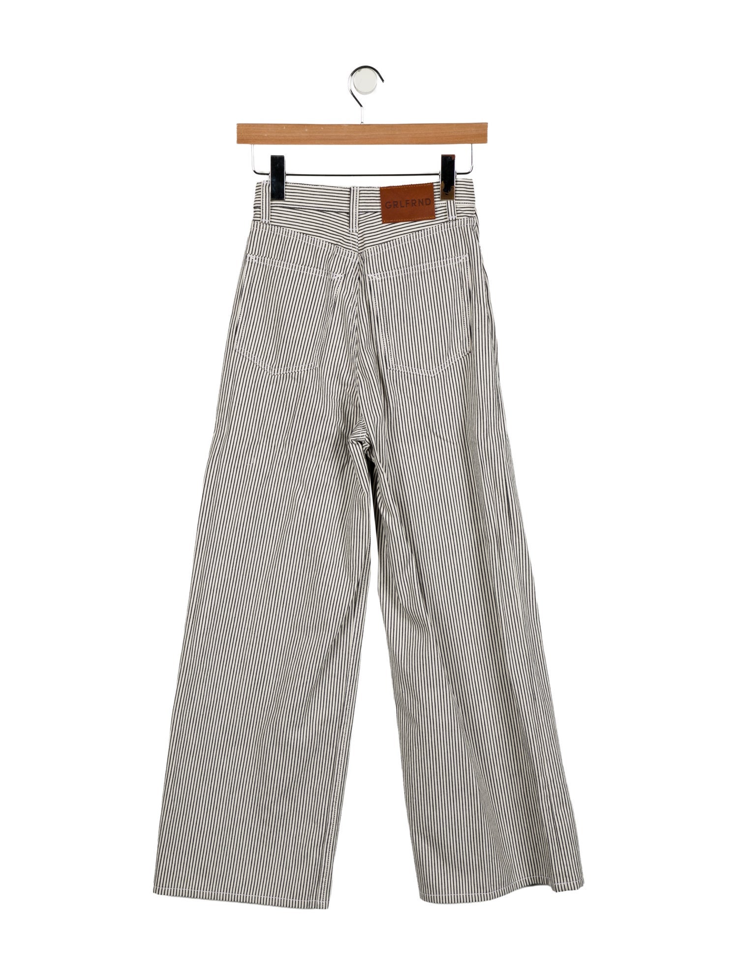 GRLFRND High-Rise Wide Leg Jeans