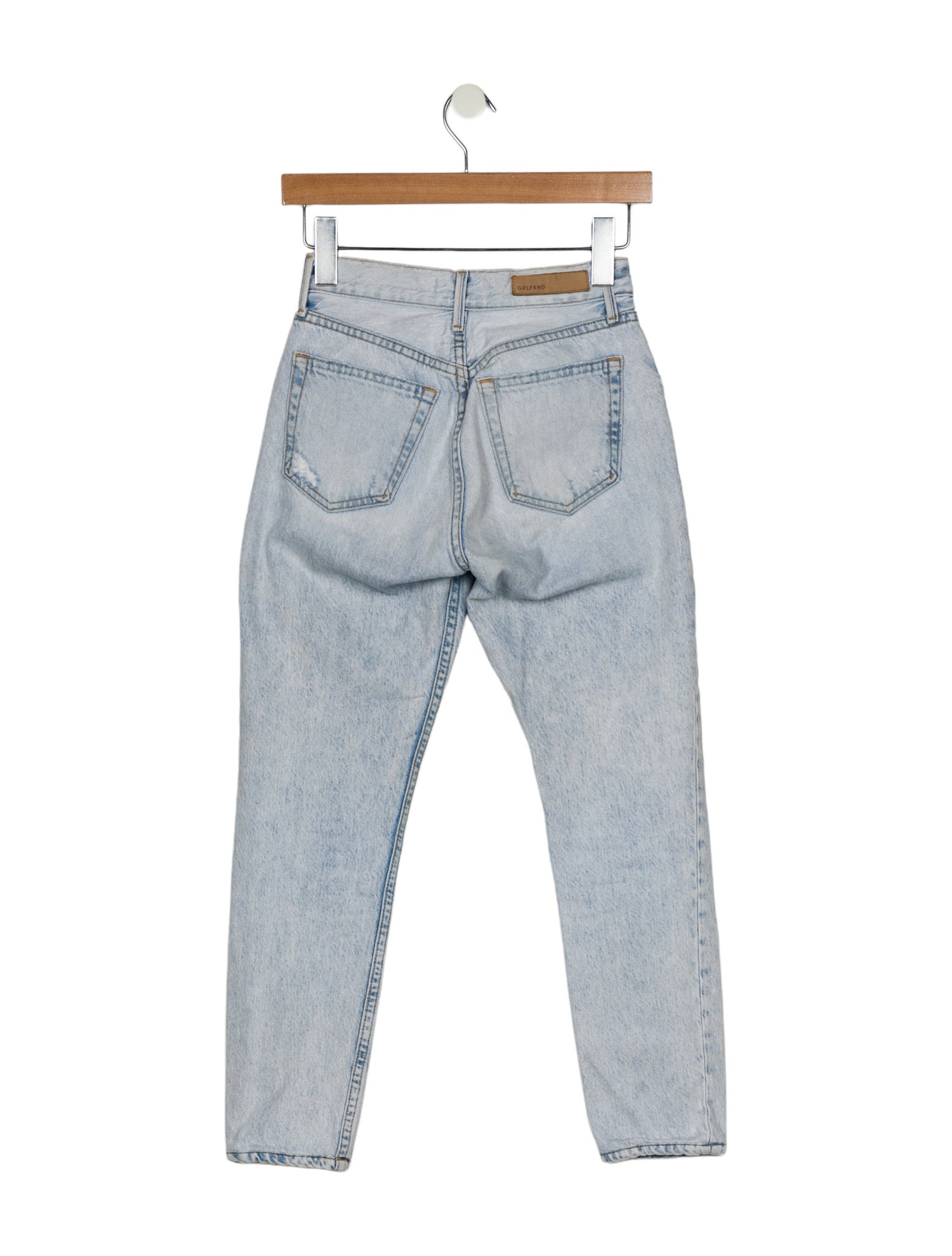 GRLFRND Mid-Rise Skinny Leg Jeans