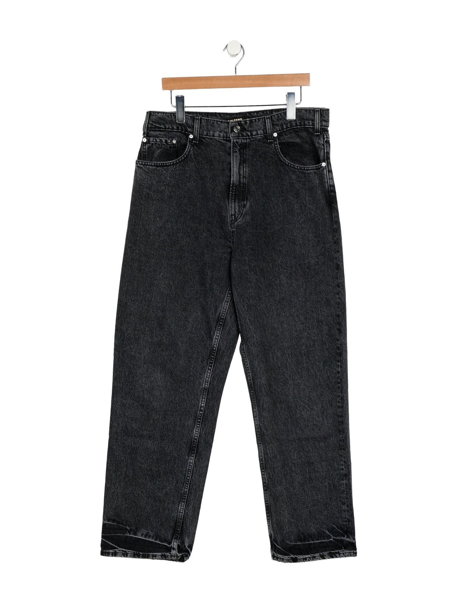 GRLFRND High-Rise Wide Leg Jeans