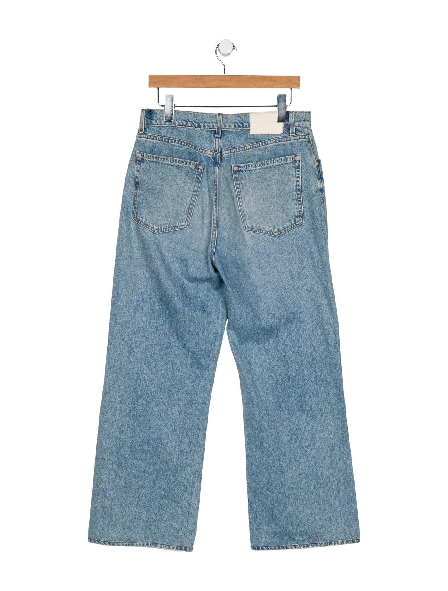 GRLFRND High-Rise Wide Leg Jeans